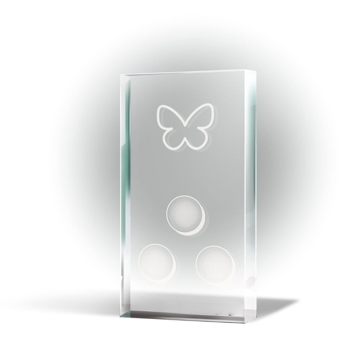 Acrylic glue holder