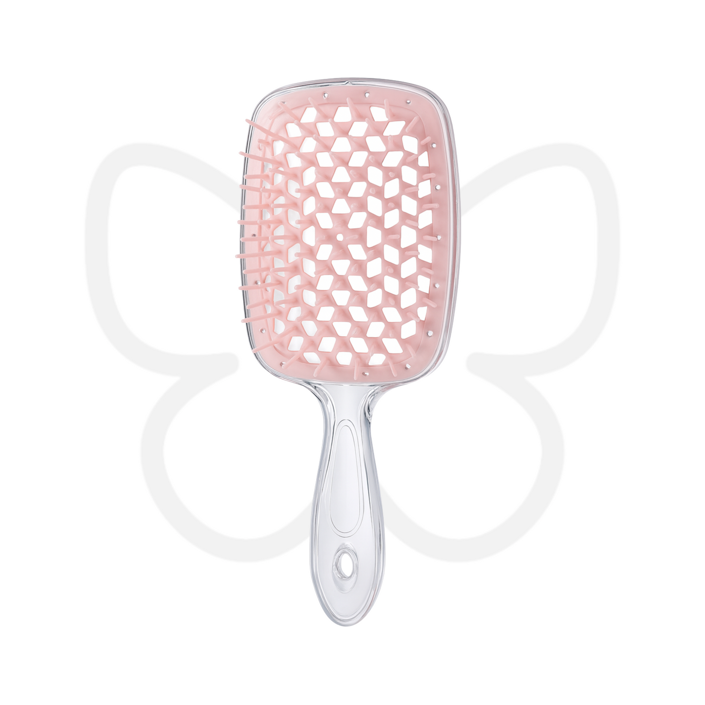 Detangling hair brush