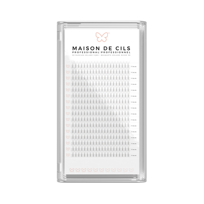 3D Russian volume premade eyelash extension tray