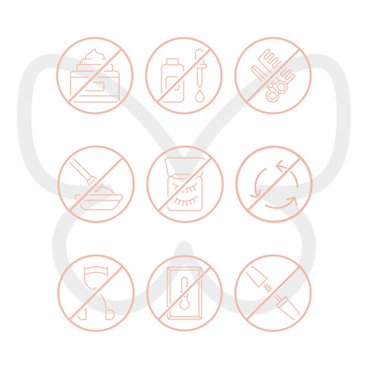 Russian volume premade eyelash extension trays (D)