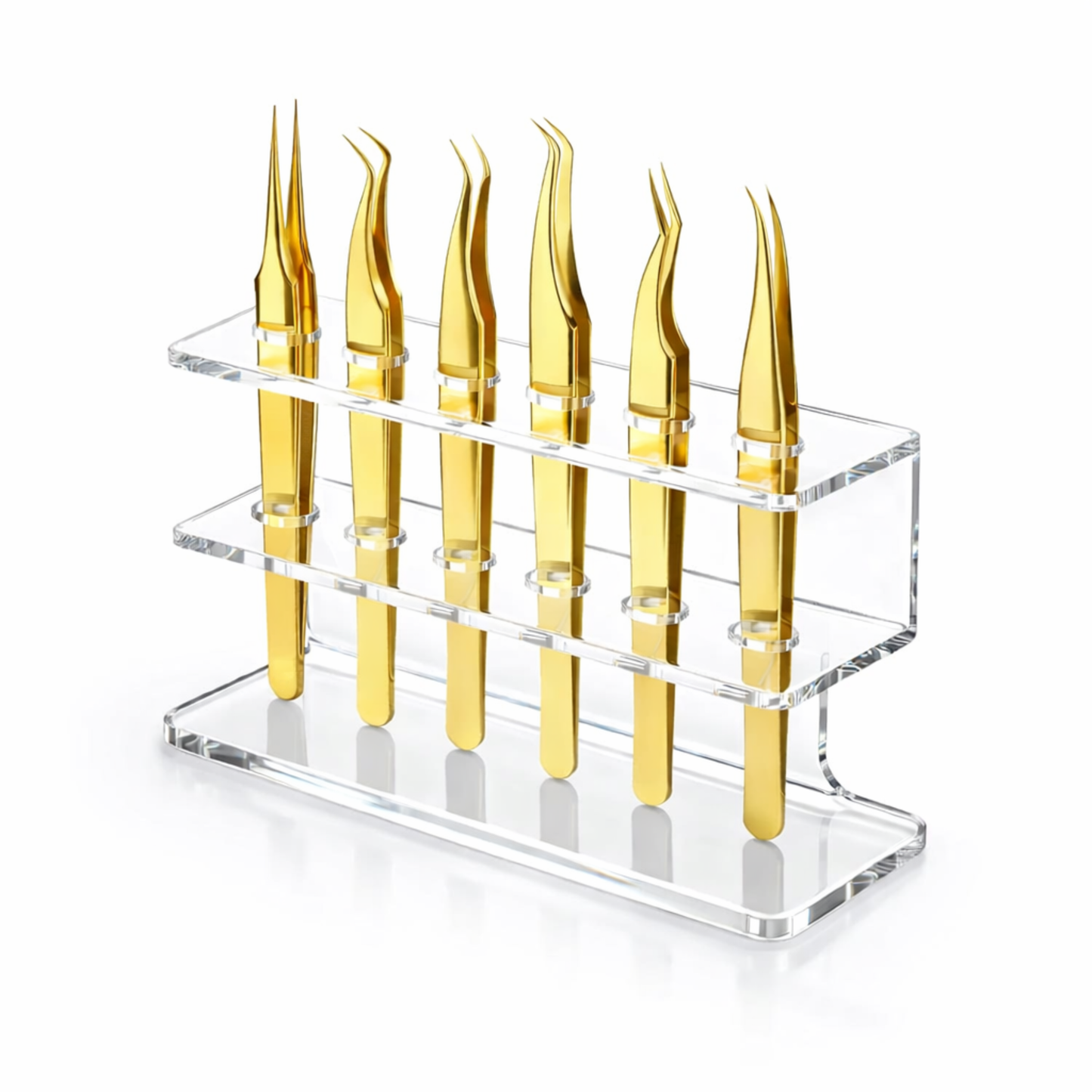 Acrylic tweezer holder