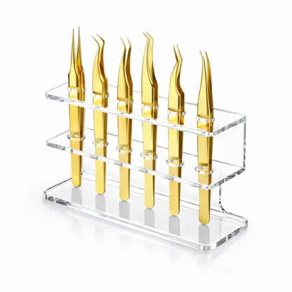 Acrylic tweezer holder