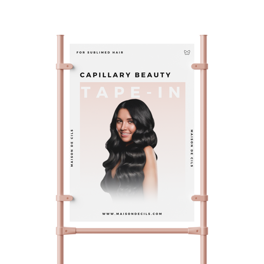 Tape hair extensions masterclass