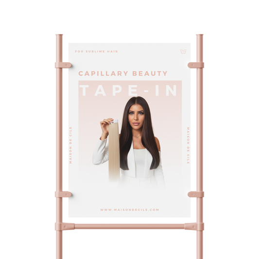 Masterclass extensions capillaires à bandes adhésives