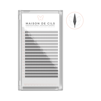Manga eyelash extension trays (D)