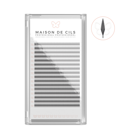 Manga eyelash extension trays (D)