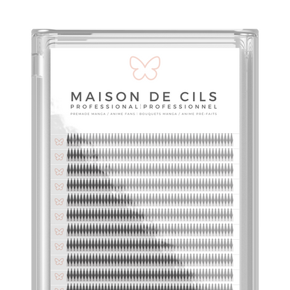 Manga eyelash extension trays (D)