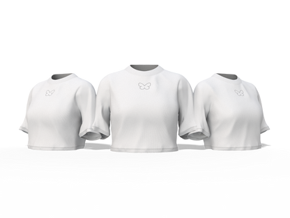Rhinestone crop top