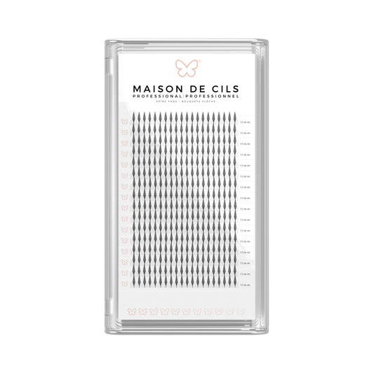 Spire eyelash extension tray